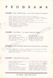 Anderson, Marian - Set of 13 Concert Programs Buenos Aires 1937-38