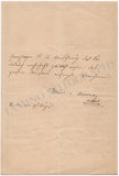Marra Vollmer, Maria von - Set of 7 Autograph Letters Signed
