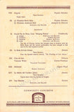 Svetlova, Marina & Others - Signed Program 1949/50