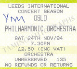 Leeds International Concert Season - Lot of 25 Signed Programs 1983-1987