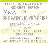 Leeds International Concert Season - Lot of 25 Signed Programs 1983-1987