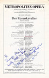 Opera Singers Signed Cast Pages – Lot of 86