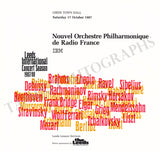 Leeds International Concert Season - Lot of 25 Signed Programs 1983-1987