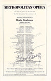 Opera Singers Signed Cast Pages – Lot of 86