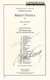 Opera Singers Signed Cast Pages – Lot of 86