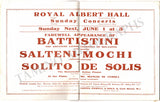 Battistini, Mattia - Farewell Program London 1924