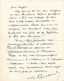 Renaud, Maurice - Autograph Letter Signed 1908