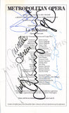 Metropolitan Opera - Collection of 55+ Signed Cast Pages