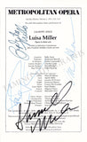 Metropolitan Opera - Collection of 55+ Signed Cast Pages