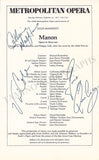 Metropolitan Opera - Collection of 55+ Signed Cast Pages