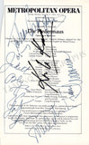 Metropolitan Opera - Collection of 55+ Signed Cast Pages