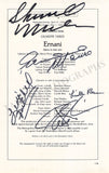Metropolitan Opera - Collection of 55+ Signed Cast Pages