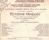 Met Opera - Collection of +50 Program Clips 1890-1920