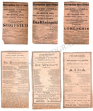 Met Opera - Collection of +50 Program Clips 1890-1920