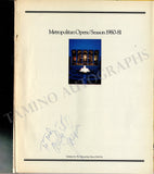 Metropolitan Opera - Signed Season Book 1980-1981