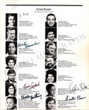 Metropolitan Opera - Signed Centennial Season Book 1983-1984