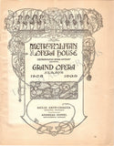 Metropolitan Opera - Set of 8 Vintage Opera Programs
