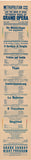 Metropolitan Opera - Collection of 10 Opera Playbills 1938-1947