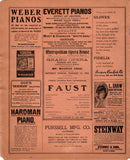 Calve, Emma - Dippel, Andreas - Met Opera Program Faust 1902