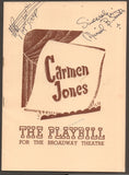 Smith, Muriel - Reed, Napoleon - Double Signed Carmen Jones Program