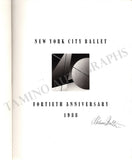 New York City Ballet - Signed Season Brochure 1988