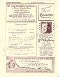 Milstein, Nathan - Signed Program New York 1944