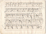 Vaccai, Nicola - Autograph Score "L'Orfanella"