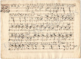 Vaccai, Nicola - Autograph Score "L'Orfanella"