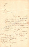 Levasseur, Nicolas - Autograph Letters Signed 1837