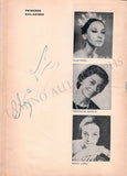 Fontenla, Norma - Neglia, Jose - Signed Program Buenos Aires 1969