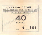 Fontenla, Norma - Neglia, Jose - Signed Program Buenos Aires 1969