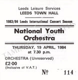 Leeds International Concert Season - Lot of 25 Signed Programs 1983-1987