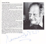 Cohen, Robert - Del Mar, Norman - Signed Program Leeds 1987