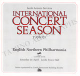 Cohen, Robert - Del Mar, Norman - Signed Program Leeds 1987