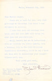 De Havilland, Olivia - Typed Letter Signed 1965