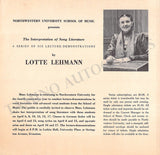 Opera Singers - Lot of 30+ Programs and Flyers