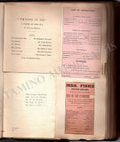 Opera & Theater Scrapbook - Collection of 80+ Clips & Programs New York 1882-1910