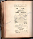 Opera & Theater Scrapbook - Collection of 80+ Clips & Programs New York 1882-1910