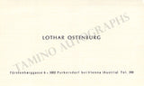 Opera Singers - Lot of 19 Presentation Cards