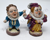 Opera Singers - Set x 2 Porcelain Figurines