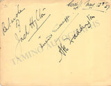 Opera Singers - Signatures 1930s-1940s (Lot 1)