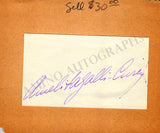 Opera Singers - Signatures 1930s-1940s (Lot 1)