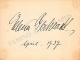 Opera Singers - Signatures 1930s-1940s (Lot 1)