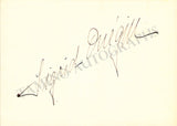 Opera Singers - Signatures 1930s-1940s (Lot 1)