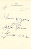 Opera Singers - Signatures 1930s-1940s (Lot 1)