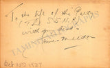 Opera Singers - Signatures 1930s-1940s (Lot 1)