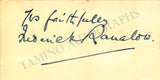 Opera Singers - Signatures 1930s-1940s (Lot 1)