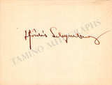 Opera Singers - Signatures 1930s-1940s (Lot 1)