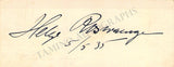 Opera Singers - Signatures 1930s-1940s (Lot 1)
