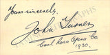 Opera Singers - Signatures 1930s-1940s (Lot 1)